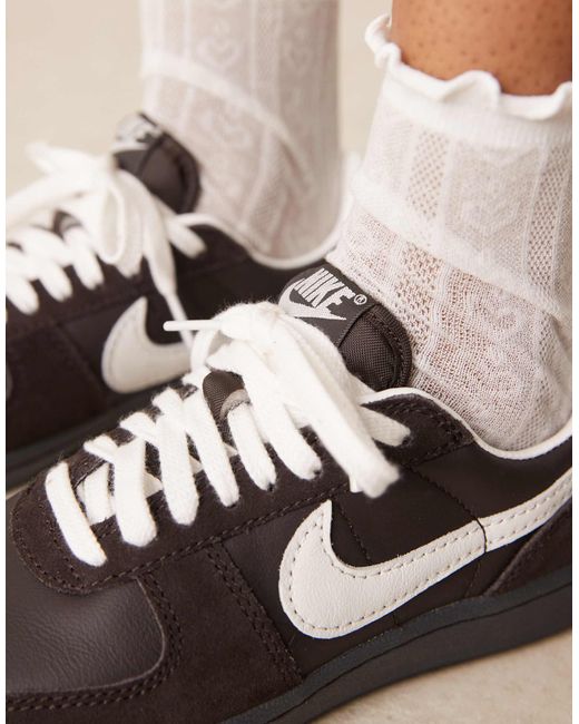 Nike Black Field General Sneakers