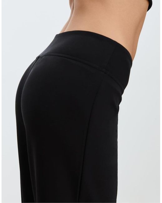 Stradivarius Blue Soft-touch Straight-leg joggers With Seam Detail