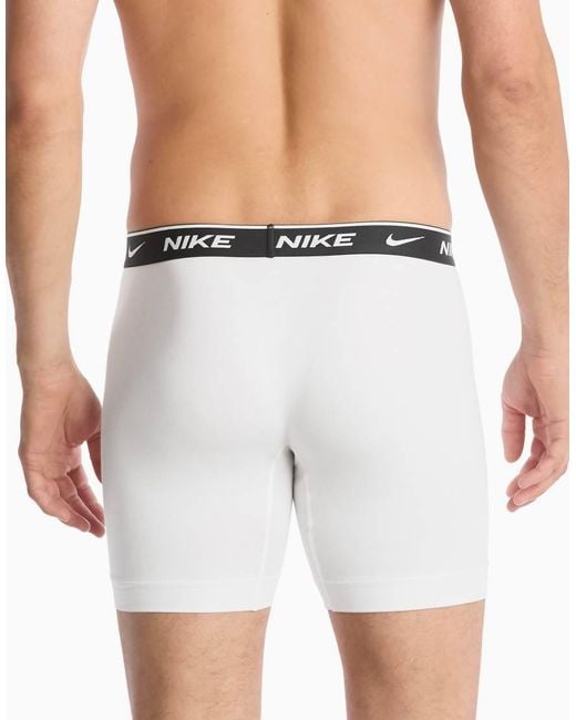 Nike Black Essential Cotton 5 Pack Boxer Briefs for men