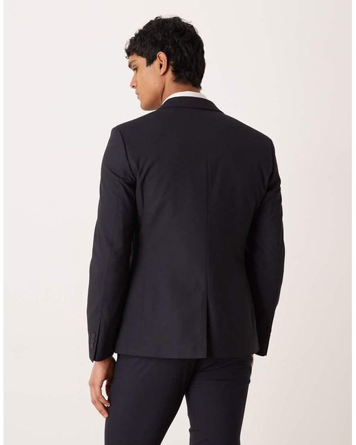 ASOS Blue Skinny Suit Jacket for men