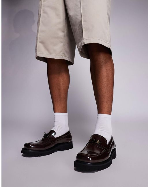 ASOS – loafer in Black für Herren