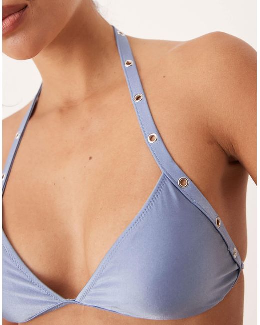 Haut Mango en coloris Blue