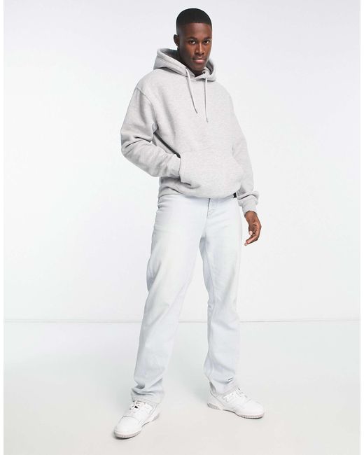 Pull&Bear – kapuzenpullover in White für Herren