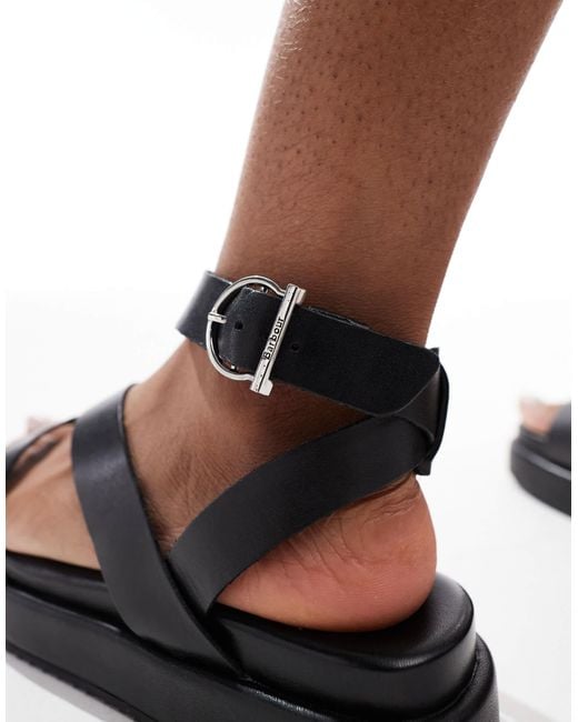 Barbour White Ivy Sandals