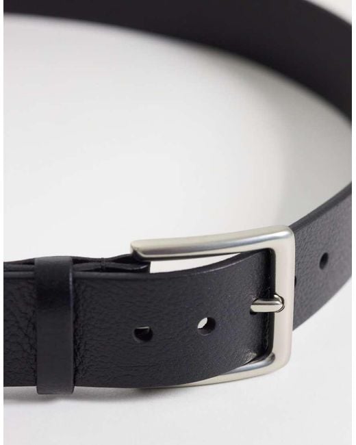 Abercrombie & Fitch Blue Silver Hardware Belt for men