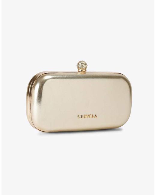 Carvela Kurt Geiger Natural Marina Starfish Clutch