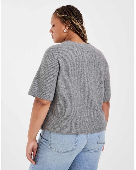 Pieces Curve Pieces Plus de color Gray