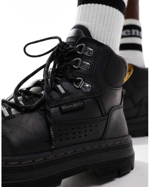 Dr. Martens Black Rilla 6 Tie Boots for men