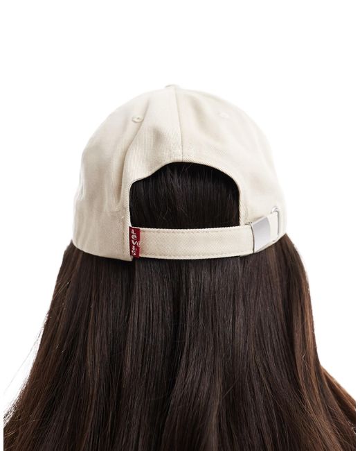 Levi's Red Lazy Girl Cap With Small Logo