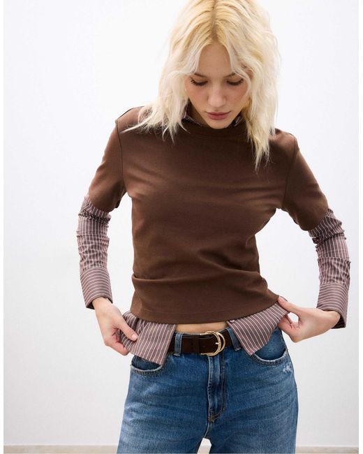 Stradivarius Brown – gürtel