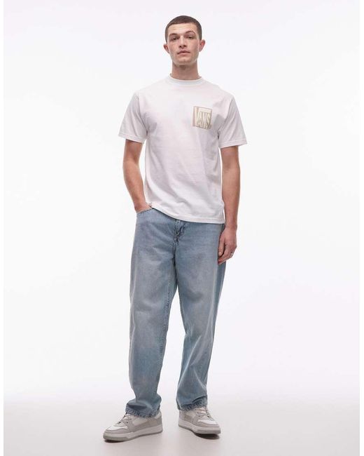 Vans Stretch Stack Crackle in het White voor heren