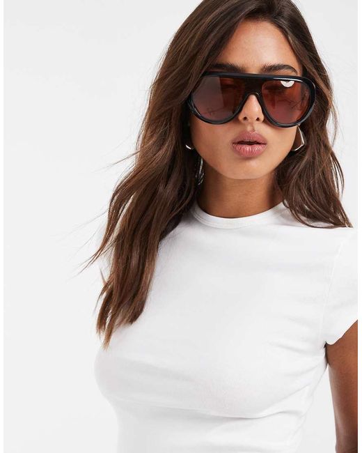 ASOS White Fitted Short Sleeve Baby Tee