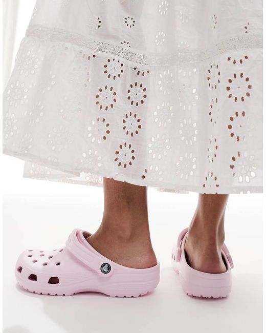 Zoccoli Classici Latte di CROCSTM in White