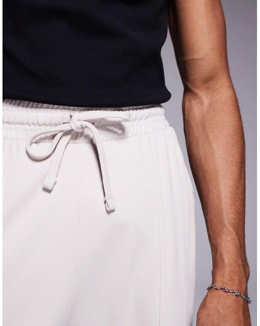 Bershka – weite jogginghose in Purple für Herren