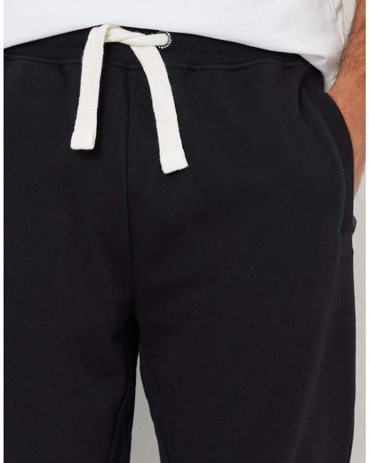 Threadbare Black Straight Leg Joggers for men