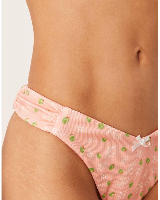 Dippin' Daisy's Natural Dippin Daisys Exclusive Olivia High Leg Bikini Bottom
