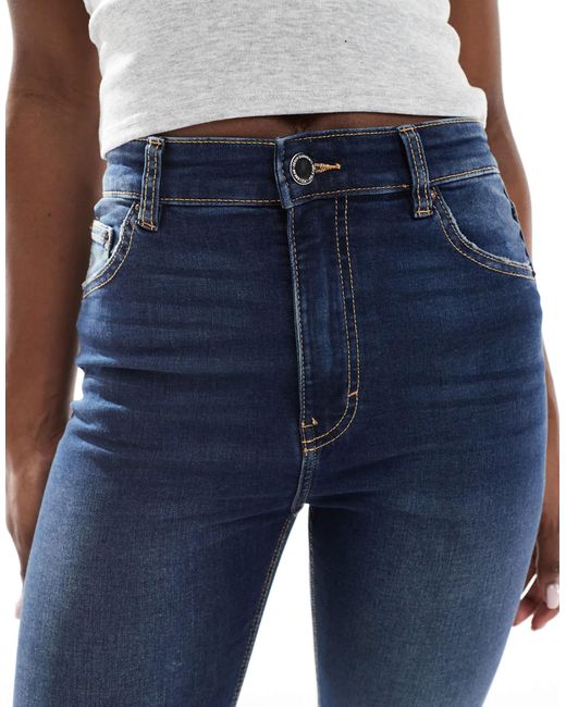 Pull&Bear Blue – skinny-jeans