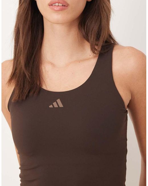 Adidas Originals Black Adidas Sportswear Three Stripes Studios Tank Top