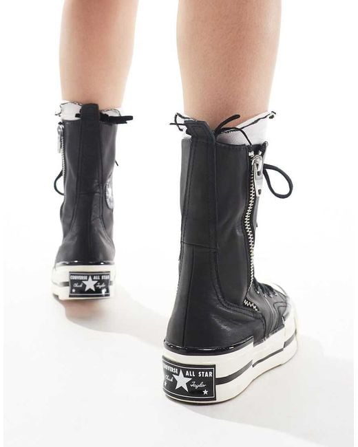 Converse Black Chuck 70 Plus X Hi Boots