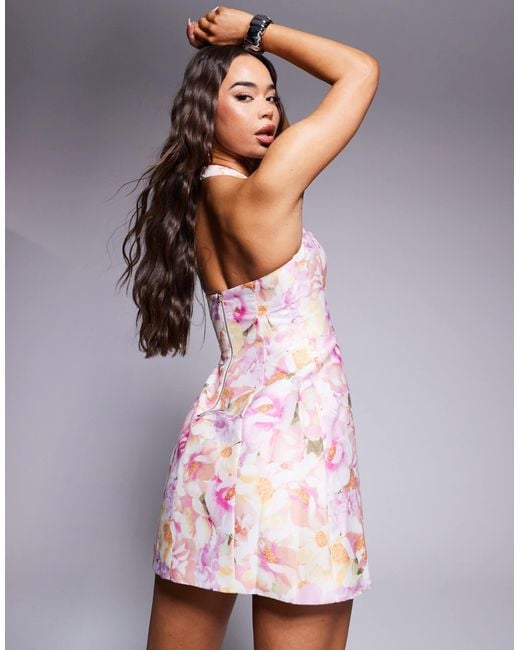 EVER NEW White Structured Mini Dress