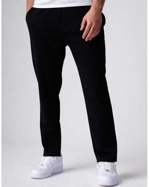 French Connection Gray Cotton Blend Open Hem Joggers for men
