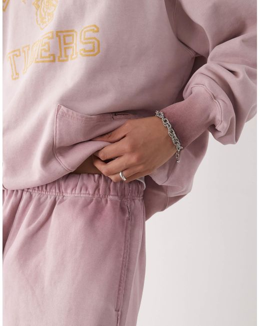 Champion – bermudashorts in Pink für Herren