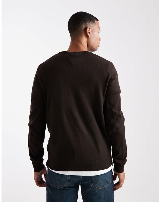 Threadbare – pullover in Black für Herren