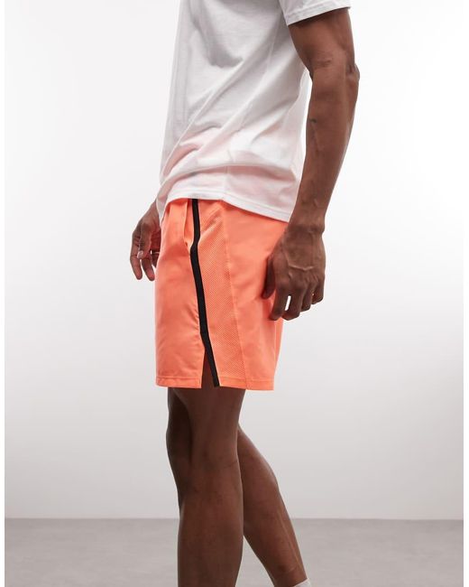 Under Armour Orange Launch 7-inch Shorts for men