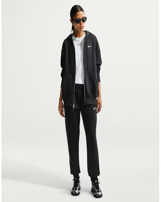 Nike White Mid-Rise Tracksuit Bottoms