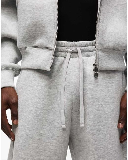 Bershka Gray Technical Balloon joggers for men