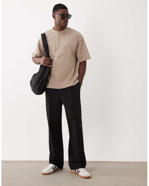 ASOS Essentials in het Natural voor heren