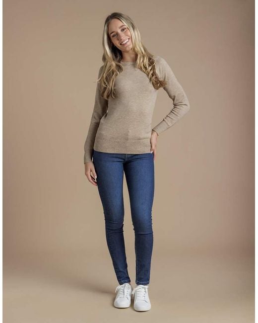 French Connection Blue Cotton Blend Stretch High Rise Skinny Denim Jeans