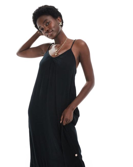 Superdry Black Cami Maxi Dress