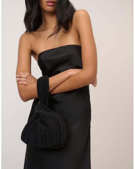 Nobody's Child Natural Arden Satin Bandeau Sleeveless Maxi Dress