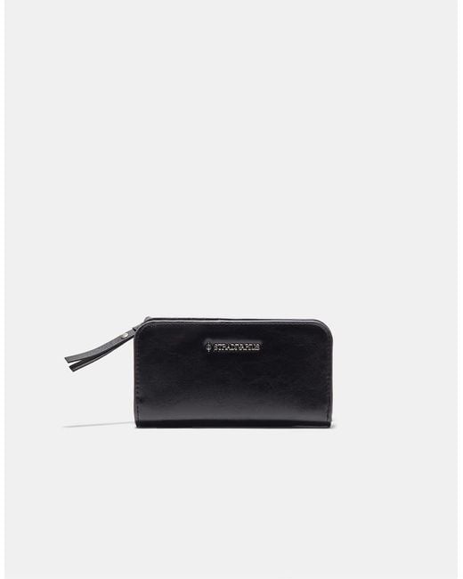 Stradivarius White Wallet With Zip