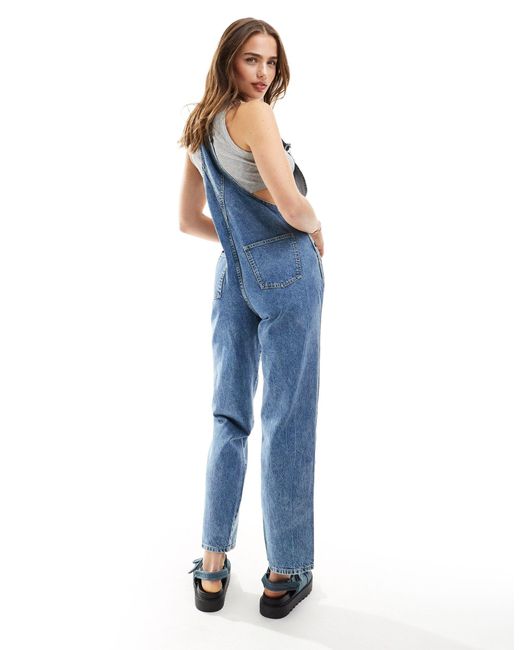 ASOS Blue – jeans-latzhose