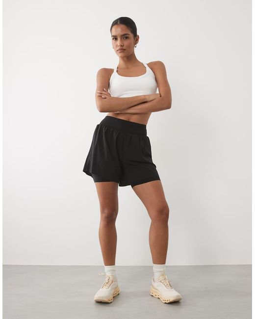 Sweaty Betty Natural Power 6" Texture Perforated Mesh Shorts
