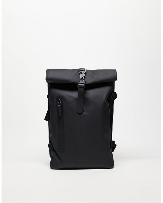 Rains Black – wasserdichter rucksack
