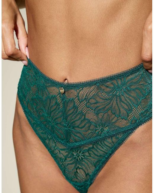 KBX Green Alice Deep Thong