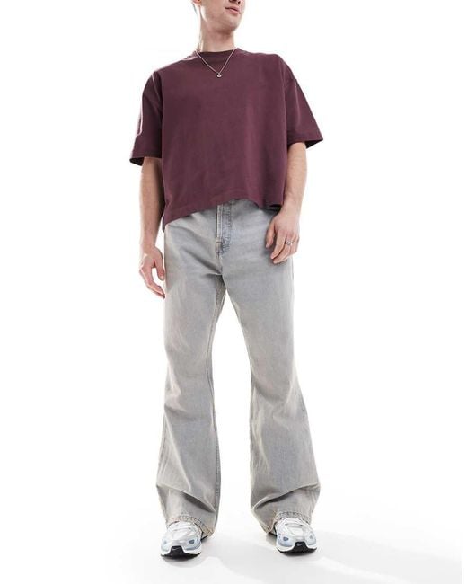 Dr. Denim Red Rift Bootcut Leg Jeans for men
