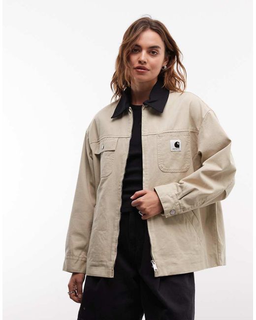 Carhartt Natural Dana Zip Through Jacket