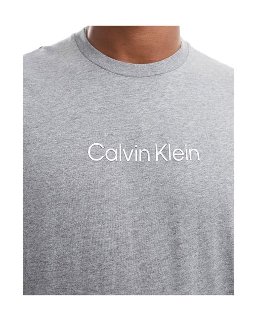 CALVIN KLEIN, Comfort Debossed Logo T-Shirt, Regular Fit T-Shirts