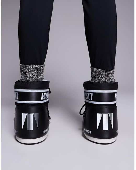 Moon Boot Black Moonboot Icon Low Boots