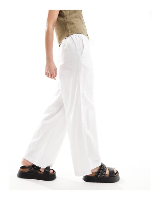 Pantaloni bianchi di Barbour in White