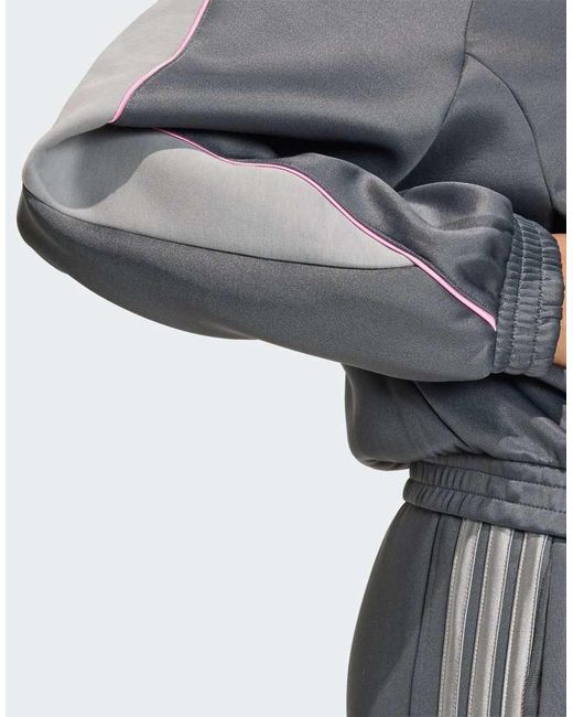 Adidas Originals Gray Stadium Tracktop
