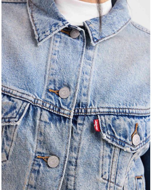 Levi's Blue Western Yoke 90's Trucker Denim Jacket