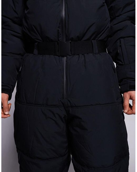 ASOS 4505 Ski & Snow Blue 4505 Ski Water Repellent Insulated Puffer Ski Suit for men