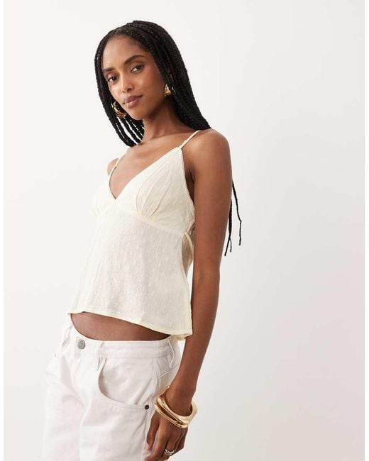 Cotton On White Daydream Cotton Cami