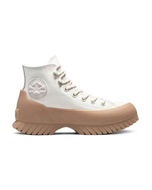 all star hi lugged white