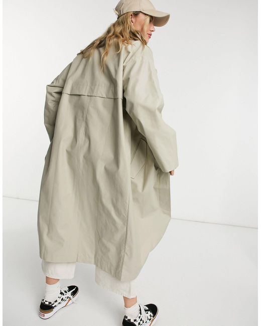 ASOS Hero Oversized Boyfriend Trench 